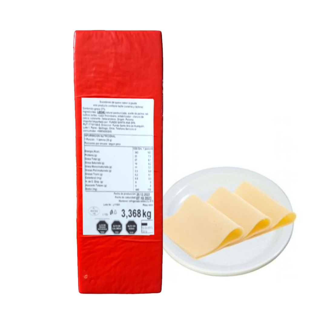Queso Gauda Barra Argentino Molfino